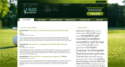 Desktop Screenshot of actugolf.newtee.com