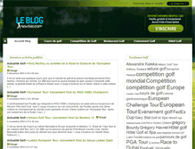 Tablet Screenshot of actugolf.newtee.com